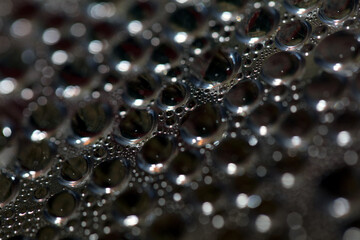 Water humidity drops bubbles macro on water colorful background liquid moments fifty megapixels big size instant printings