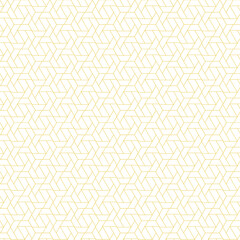 Abstract geometric golden color lines pattern