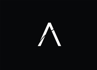 A Letter Logo Design