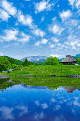 春の大山