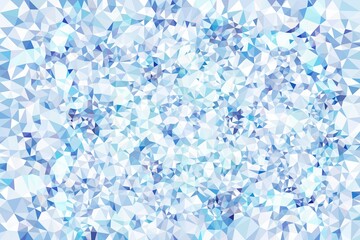 A blue and white background with many small blue and white triangles. The image is abstract and has a modern feel to it