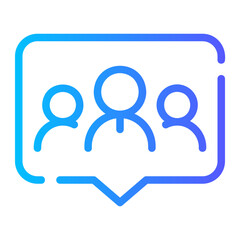 about us gradient icon