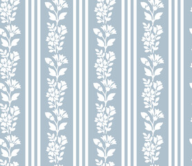 Floral stripe pattern boho flower repeat vintage flower design stripe flower small flower ditsy floral repeat vector file