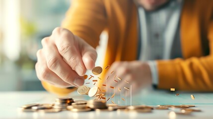 36. Analyze the impact of market volatility on investment returns.