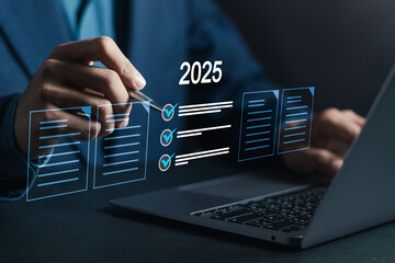2025 Annual Performance Evaluation Questionnaire, checklist and documentation management, business...