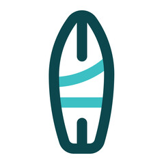 surfing icon for illustartion