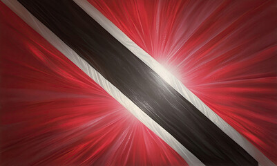 trinidadian and tobagonian flag for national Day or Independence Day of trinidad and tobago