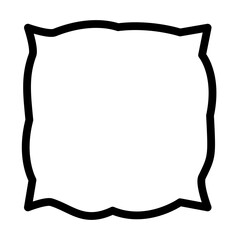 Pillow icon template