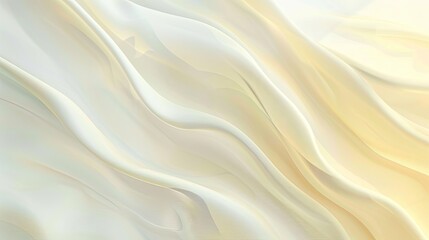 Fototapeta premium Minimalistic light yellow and white gradient wallpaper with subtle texture, ideal for contemporary digital backgrounds or design projects. Soft, smooth