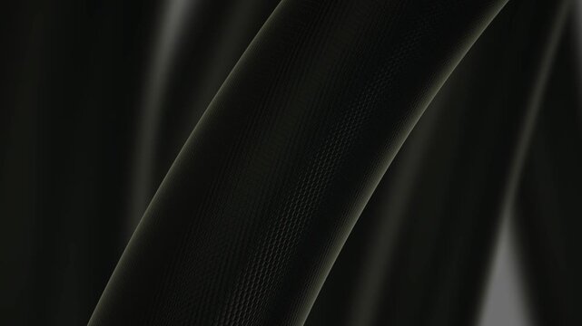 3d  Hair care, Animation Nourish hair action of shampoo or serum. Concept Repair damaged hair.
