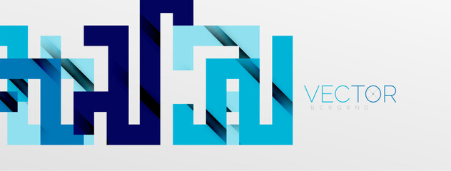 Color bend lines with shadow texture effect. Vector Illustration For Wallpaper, Banner, Background, Card, Book Illustration, landing page