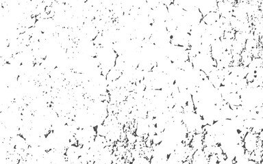 Distressed white grainy halftone texture. Dust overlay textured. Grain noise particles - Black and white seamless pattern effects and rusted black background. Vector illustration