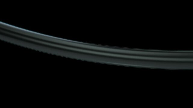 3d  Hair care, Animation Nourish hair action of shampoo or serum. Concept Repair damaged hair.
