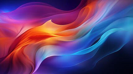 background with swirling colors of deep blue, orange and purple, creating an abstract design reminiscent of flames or smoke. colors blend seamlessly into each other