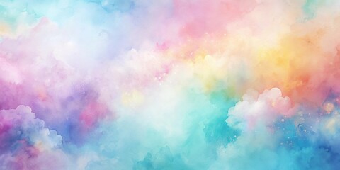 Abstract watercolor background in pastel colors with soft blending and textures , watercolor, abstract, background, painting, art