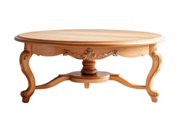Ornate Wooden Coffee Table