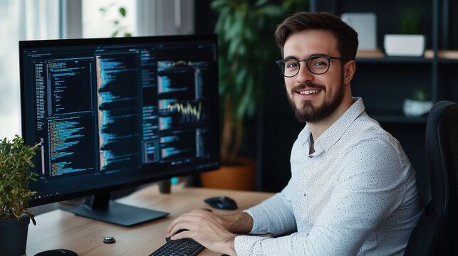 _Young_attractive_bearded_Caucasian_man_data_scienc_