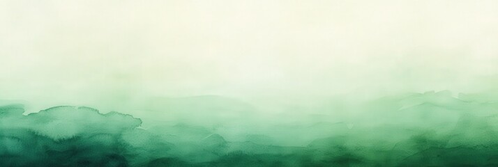 Fototapeta premium Abstract Watercolor Background in Green Tones