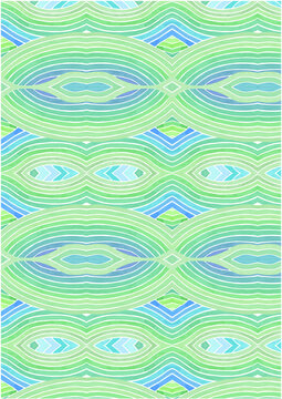 abstract pattern with waves