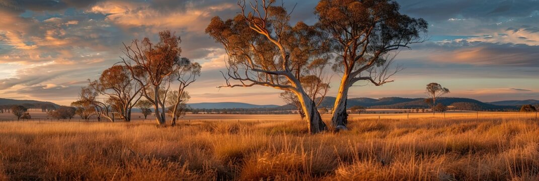 Australian outback landscape photo