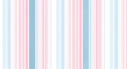 A blue and pink striped background with a white stripe. The stripes are of different colors and sizes