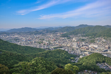 Obraz premium View from Observatory Nagasaki City, Nagasaki Prefecture May 13 2024