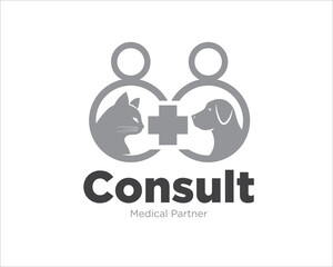 pet health consult logo designs for pet care logo