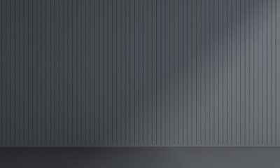 Home and decor and living room interior design and empty grey tile wall pattern background. 3d rendering