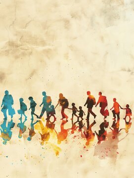 International Migrants Day, migration awareness theme, ample copy space
