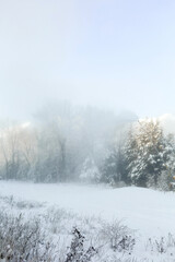 Bansko, Bulgaria resort panorama with snow cannon