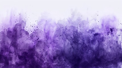 Fototapeta premium Vibrant Watercolor Splash Background with Gradient of Violet, Perfect for Artistic Designs and Creative Projects. Abstract Artistic Texture with Fluid Colors for Graphic Design and Backgrounds.