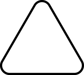 smooth Stroke triangle geometric shape