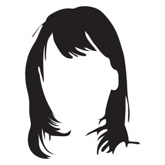 Hairstyle Salon,baber,silhouette icon