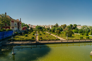 Lisbon, Lisbon Portugal - may 2 2024 Palace of the Marquesses of Fronteira