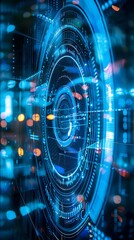 Fototapeta premium Digital Twin Technology Enhancing Monitoring and Automation Through Virtual Object Modeling and Visualization