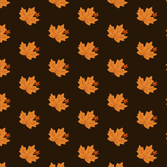Autumn pattern. Thanksgiving pattern. The pattern of autumn elements.