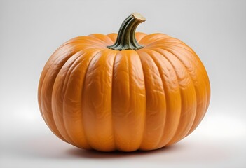 Obraz premium Pumpkin isolated on white background, full depth of field, ai