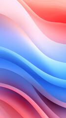 Obraz premium Digital technology soft gradient colors abstract poster background