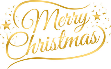golden text merry christmas 3