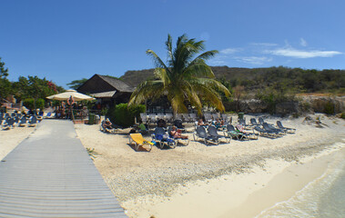 a beautiful beach on the island of curacao
