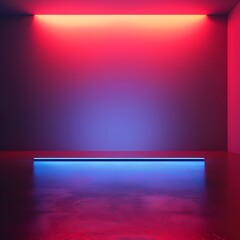 Obraz premium Mesmerizing Neon Gradient Backdrop for Striking Product Displays and Photography