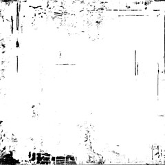 Abstract Grunge Texture in White and Black