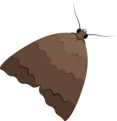 Mole icon. Insect symbol. Flat style.