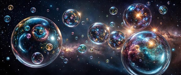Bubble Multiverse and Alternate Dimensions Theory