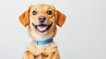 Adorable Golden Retriever Puppy With Big, Happy Eyes