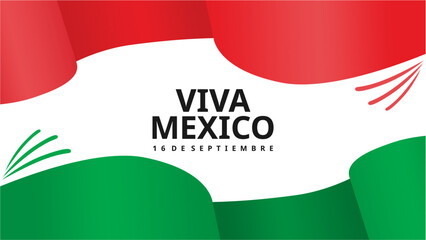 vector mexico independence day background template
