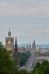 Naklejka premium Stunning Edinburgh Architecture in August