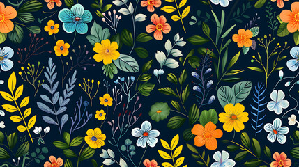 Obraz premium flower pattern