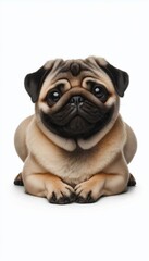 Obraz premium bulldog puppy isolated on white background