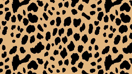 leopard print pattern, simple vector art, earth tones, seamless repeating pattern photography.seamless patterns, background, wallpaper.